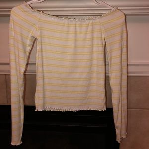 S off the shoulder top from Pacsun